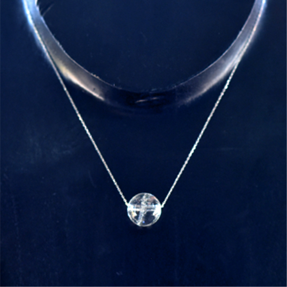 高千穂水晶のネックレス