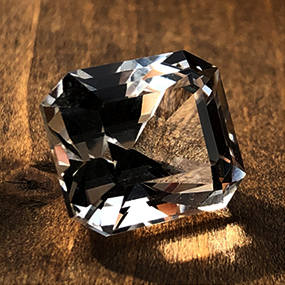 高千穂水晶のステップカット